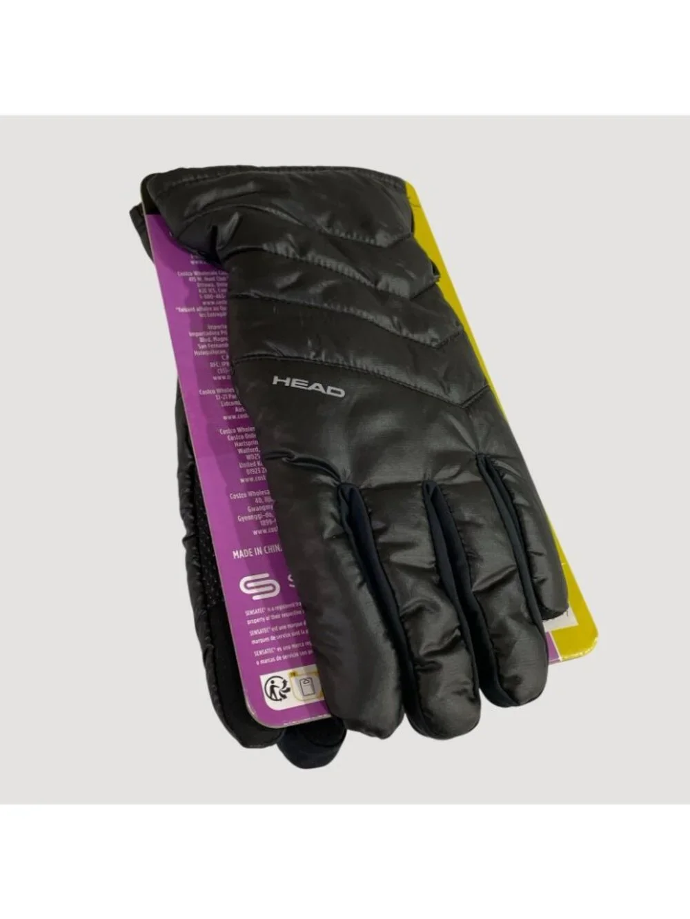 NWT Head Women's S Black Waterproof Hybrid Winter Gloves